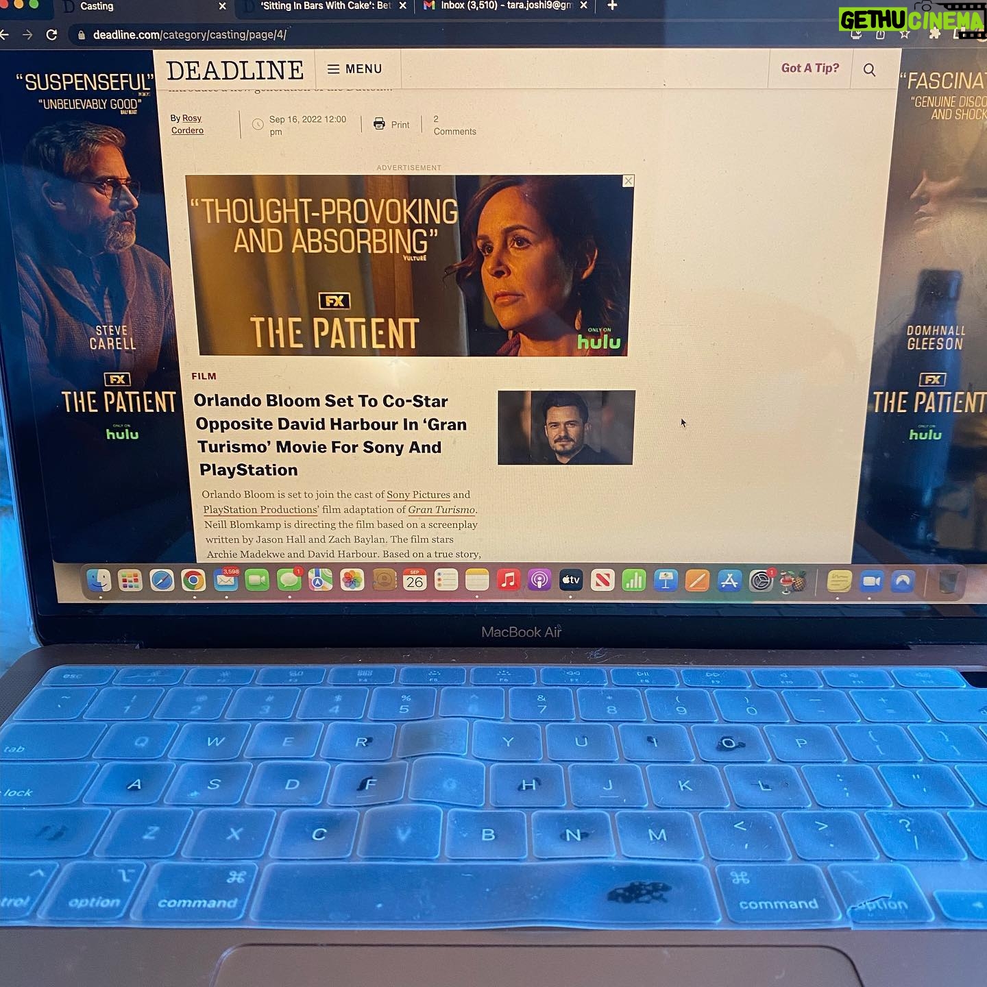 Laura Niemi - 3 Likes - Apparently my head is “thought-provoking and absorbing” 🤔 9PM TONIGHT a new ep of @thepatientfx airs on @hulu ! 📸 by @thetarajoshi ✨ (oh hey, congrats @orlandobloom 👍🏻)