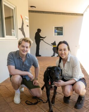 Laura Vissaritis Instagram - We got him out! And, he is now living happily ever after with best friend Derek. 

Tune in Sundays 1pm on @abctv for series repeat #newleashonlife or catch it any time on iview.