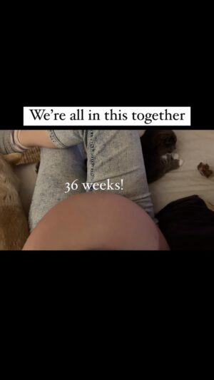 Laura Vissaritis Instagram - 36 weeks of doing this all together x