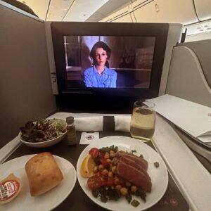 Lauren Hammersley Instagram - On a plane with my friend Jane!
#allthepresidentsmen

Side note: This isn’t even a humble brag. It’s overt and it’s shameful but I will never be so cool as to not be grateful. Thanks boss!