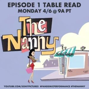 Lauren Lane Instagram - MONDAY 4/6 youtube.com/sonypictures #pandemicperformance #thenanny #frandrescher #officiallaurenlane