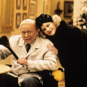 Lauren Lane Instagram - Me and Mr. Davis at the end of this social isolation. #covid #thenanny #socialisolation #entertainment #stayhealthy