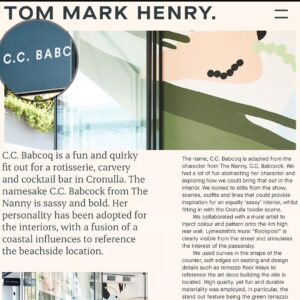 Lauren Lane Instagram - New restaurant in Australia!
CCBABCOQ! So flattered!
#officiallaurenlane #thenanny #CCBABCOQ #australia #westernaustraliatourism #australia_shotz #australiandesigner #australian #seeaustralia #australianarchitecture #southaustralianrestaurants #aprilwebstercasting #australianbbq #bbq #barbeque #restaurantdesign #architecturephotography #architecturephotography #tommarkhenry