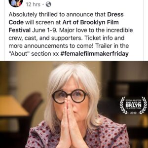 Lauren Lane Instagram - Congratulations to alum Melanie Notinger. Proud to have had the opportunity to work with this artist. #womeninfilm #reelwomen #dresscode #melanienotinger #womeninhollywood