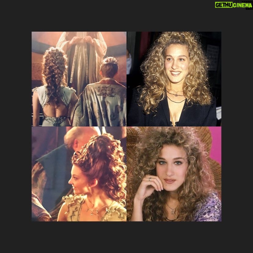 Lauren Lane - 505 Likes - GOT rocking some 80’s hair at King Joffrey and Queen Margaery’s wedding. #got #gotmarathon #sarahjessicaparker #sarahjessicaparkerstyle #80sfashion #hairstyles