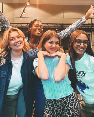 Lauren Layfield Instagram - Life Hacks Show 1 complete. What a joy of a show. What a gorgeous girl gang to do it with. Thanks to the lovely @bbcradio1 listeners for being SO welcoming. See you next week💜