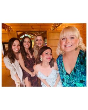 Lauren Layfield Instagram - Weddings are so bloody good, aren’t they? Please invite me to your wedding. Even if I don’t know you, I will come and bring drunk Auntie vibes. Congrats @louischads and @alicetrost - I remember me and Louis going for little catch-up coffees and him telling me about various dating disasters, and how PERFECT Alice sounded and I’m so pleased he locked her down and I get to make her my friend too.🥲

And to @rocketrhys and @b.e.t.h_johnson, who met at CBBC (big up CBBC) and are literally the cutest couple to walk this earth. I think I literally screamed when I heard Rhys had pulled Beth because its a chefs kiss combo. 

Well done everybody. Isn’t love great.🩷