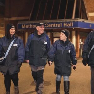 Lauren Layfield Instagram - This film went out on @bbcmorninglive last week and it was one of my FAVOURITE shoots I’ve done in a long time. We got to join the Street Pastors in Coventry who help people in need late at night, whether it be the homeless community, lads starting fights outside bars or girlies who’ve had one too many proseccies and need a pair of flip flops so they can walk home. Needless to say, I originally wasn’t thrilled about working until 3am in the cold…but I ended up having the best night with these amazing bunch of volunteers. Just all round lovely stuff. Catch up on @bbciplayer x