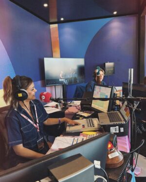 Lauren Layfield Instagram - Bits from the R1 studio on Day 3. Not gonna lie, probs gonna do another Big Weekend post later this week cos I’ve too many gorgeous photos of lovely people but meanwhile swipe for a surprise as the kids say🦆