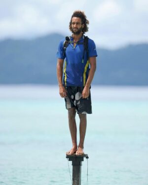 Laurent Maistret Instagram - Ce soir c’est la fameuse épreuve des poteaux dans Koh Lanta 🌴
Au total je suis resté dessus un peu plus de 7h40, à avoir chaud, à t’ennuyer, à te faire pipi dessus, à chanter et à rester concentrer et espérant que les autres tombent.
Une grosse pensée à tous les aventuriers restants du Totem maudit. Et surtout bon courage.
