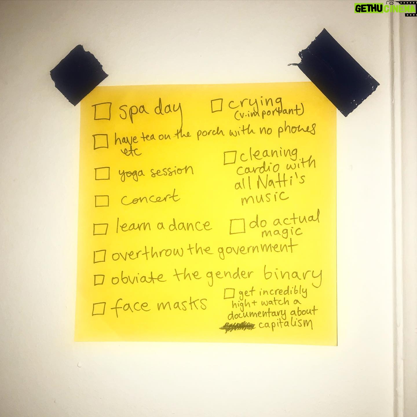 Laurie Penny - 610 Likes - In our house we are setting intentions for how to make best use of our quarantine time.
