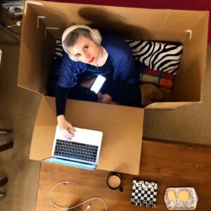 Laurie Penny Instagram - Step into my office, baby....
