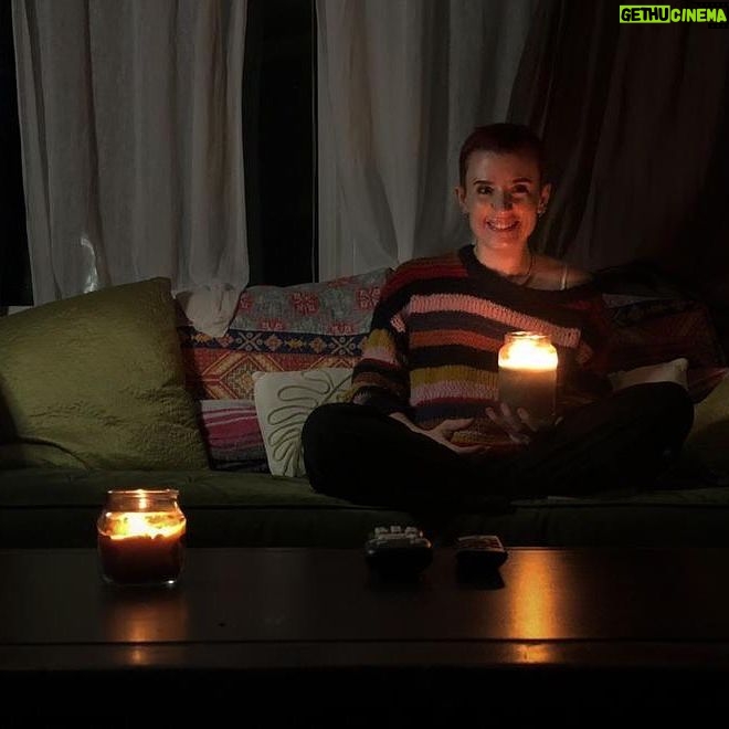 Laurie Penny - 500 Likes - About to watch #hauntingofblymanor #thobm on Netflix. This is my very very first time watching something I worked on on the actual telly! (Picture by @davidboardergiles <3)