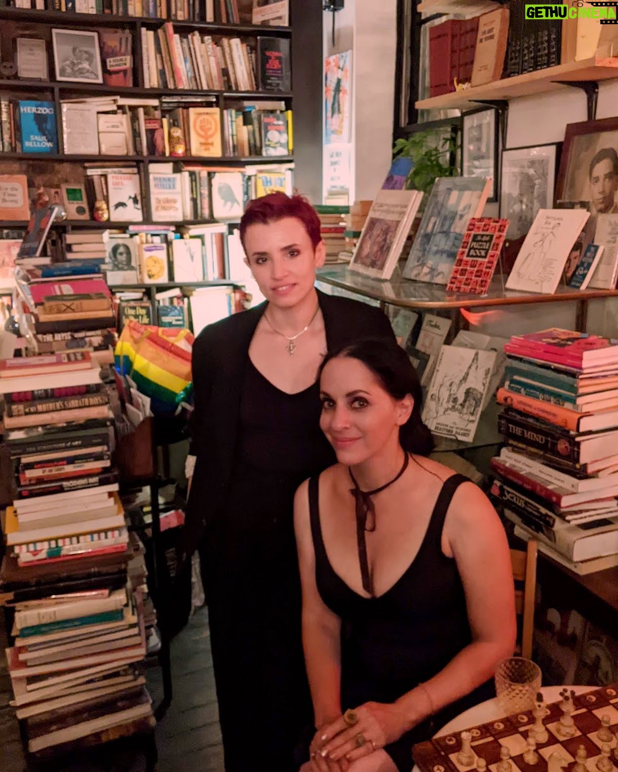 Laurie Penny - 656 Likes - Surprising beloved @mollycrabapple at the launch of her new mural at @blackspringbooks. New York- it's been way too long- won't stay away like this again.