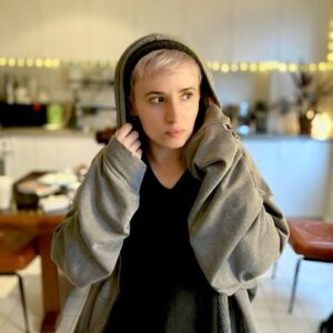 Laurie Penny Instagram - When your gender is ‘Borrible’. (Lockdown Cosy Ratbag Day 7)