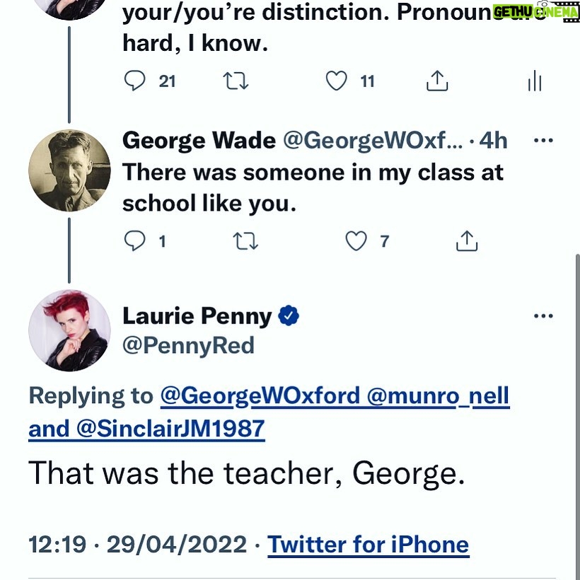 Laurie Penny - 612 Likes - Sometimes I can get a little petty, as a treat.