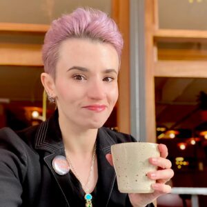Laurie Penny Instagram - Obligatory birthday selfie. If you’d told teenage me that I’d be living this sort of strange and fantastic life at 35, she would have been excited to know it was even an option. Thank you all for your sweet messages. Onwards and upwards! X