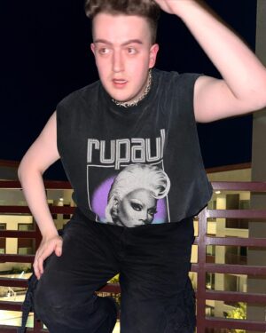 Lawrence Chaney Instagram - Even on a night off, a drag queen is never too far away…