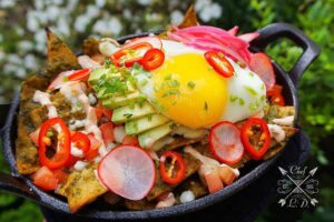 Lawrence Duran Instagram - Chilaquiles
Homemade corn tortilla chips/ Roasted tomatillo & poblano salsa/ Queso fresco/ Avocado/ Citrus chipotle crema/ Pickled onions/ Pickled Fresno’s/ Pickled radish/ Fried egg
.
.
.
.
.
.
.
.
#DamnDelicious #Chilaquiles #NationalNachoDay #TacoTuesday #FoodPorn #Breakfast #Lunch #Dinner #PicOfTheDay #FunFood #DefinitelyNotFitFood #MexicanFood #IGDaily #IGFood #IGFoodie #InstaDaily #InstaGood #InstaFoodie #InstaFood #FitFoodie #FitFam #Chef #ChefLife #PrivateChef #PrivateChefLife #WahlbergChef #Blessed