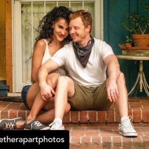 Layla Alizada Instagram - Our friend Andrew has been doing this photo series throughout quarantine in the hope of showing the world we are together in this, even though we are apart.  Thank you for including us 😊 Check it out! @togetherapartphotos 
#togetherapartphotos #socialdistancing