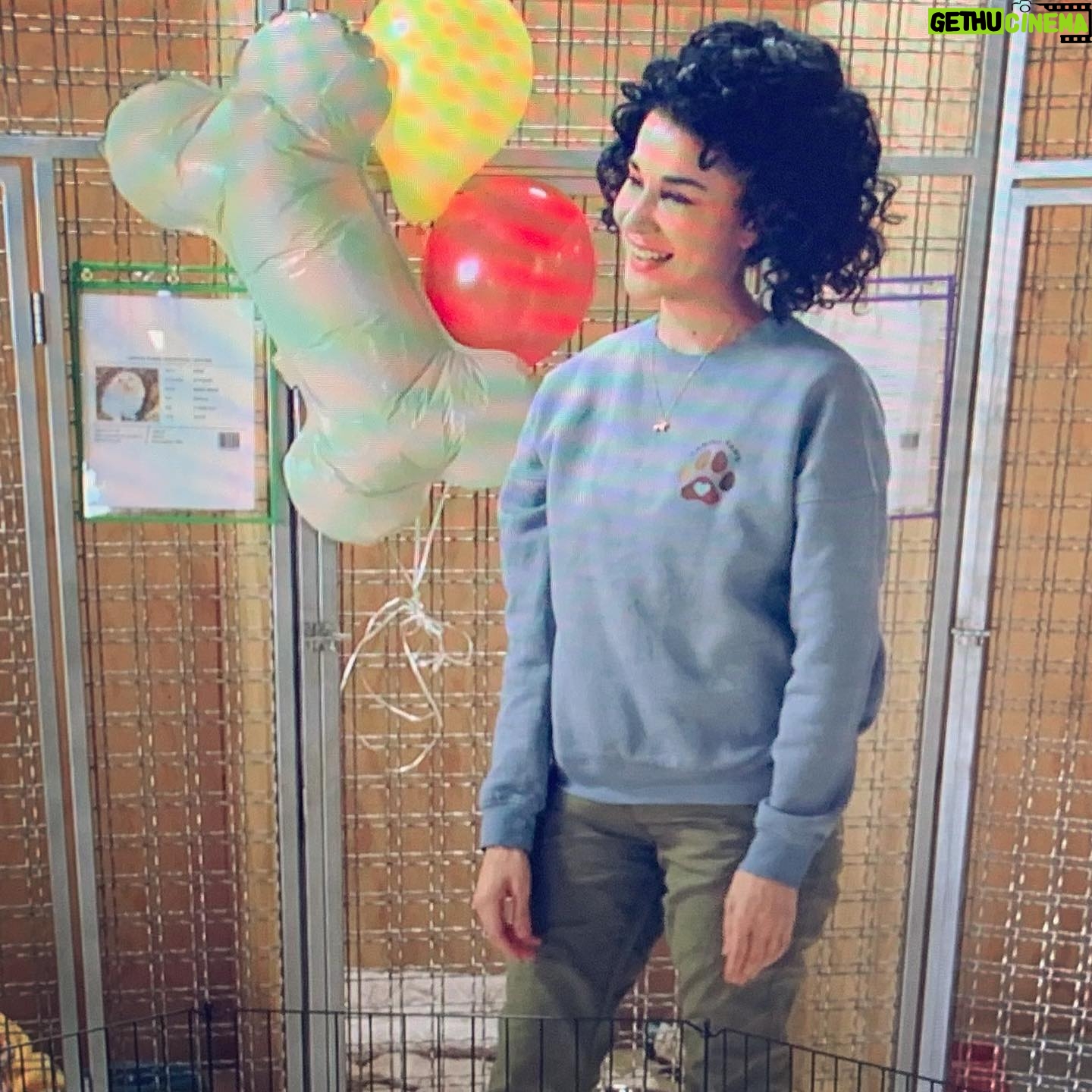 Layla Alizada - 1.3K Likes - Loved getting to be a part of this uplifting show and hang out with some furry friends. All episodes streaming on #appletvplus 🐾 Here are some BTS pics!