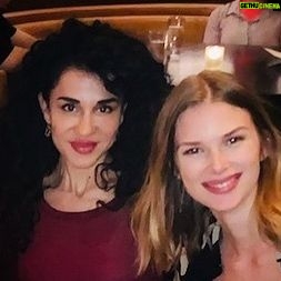 Layla Alizada - 7K Likes - Thanks for hosting us @rpmsteak for an incredible feast. And what a fun, unexpected #Stitchers reunion with this lovely lady @emmaishta ā¤ļø