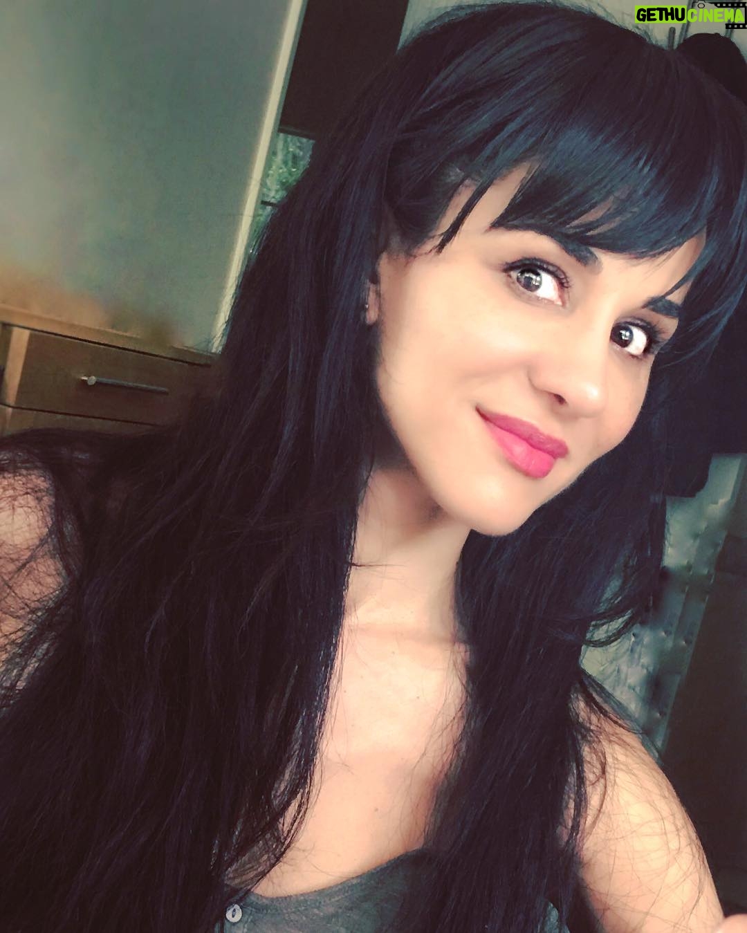 Layla Alizada - 1.2K Likes - So, this is how the other half live! Shocked by the straightness of my hair but kinda liking it...