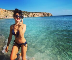Layla Alizada Instagram - #dreaming of the breathtaking beaches in #italy 🧜🏼‍♀️ 🌊