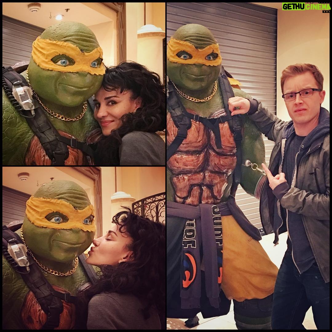 Layla Alizada - 3.3K Likes - Bumped into this guy tonight. #tmnt