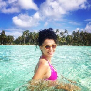 Layla Alizada Instagram - So miss swimming  in that clear water right now. The most beautiful place I've ever seen #borabora