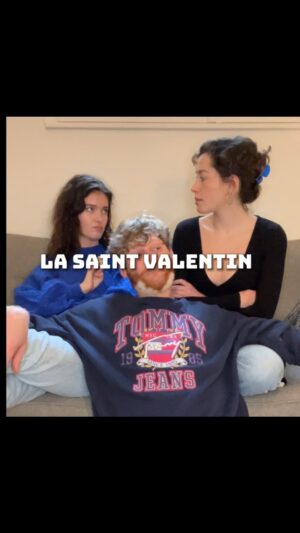 Léa Bonneau Instagram - Et une belle saint Valentin à tous 😅♥️

Avec @leabonleabon x @zazou_dcy ♥️ (deux queens) 

#humour #saintvalentin #love #drole