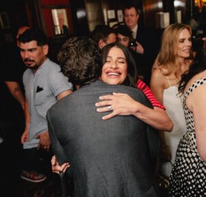 Lea Michele Instagram - Spent the afternoon celebrating Jonathan at Sardi’s with so many old and new friends. Perfect NYC day.❤️