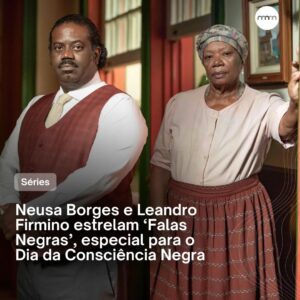 Leandro Firmino Instagram - Estão preparados? 

 Cercada de mistério, reflexões, toques de suspense e humor, ‘Histórias Impossíveis’ encerra sua temporada com o impactante episódio ‘Levante’, no especial ‘Falas Negras’, que vai ao ar na TV Globo, após ‘Tela Quente’, no dia 20, Dia da Consciência Negra. 

Criadora e roteirista da antologia, Grace Passô (@gracepasso) agora também embarca na interpretação da personagem Janaína, protagonista da trama. Assim como Grace, Janaína é uma roteirista negra que ingressa em um novo projeto audiovisual. Seu encontro com o restante da equipe de autores – todos brancos – se dá em uma imersão realizada em uma fazenda no Interior, herança da época colonial da família do chefe do projeto. 

Desde a recepção de Janaína, fica claro o estranhamento que sua presença causa, tanto na forma como os demais roteiristas se relacionam com ela, quanto pelo comportamento misterioso dos funcionários da fazenda, como Benê (@neusaborgesoficial) e Justino (@leandrofirmino.oficial). Uma série de acontecimentos atípicos tem início quando Pedro (Guilherme Fontes), o líder da sala de roteiro, desaparece sem explicações. Mas a investigação de Janaína a leva a descobertas inimagináveis sobre o verdadeiro propósito da fazenda e dos planos de seus funcionários.

Leia a matéria completa no nosso site @sitemundonegro 
*Repost

#LeandroFirmino #series #seriesbrasil #Tvglobo #Consciêncianegra