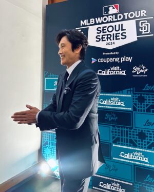 Lee Byung-hun Instagram - VISIT CALIFORNIA 
MLB WORLD TOUR SEOUL SERIES 2024

@visitcaliforniakorea #캘리포니아관광청 #UltimatePlayground