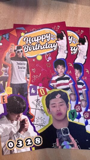 Lee Ho-won Instagram - #holy #Nvious 
생일 축하해 주셔서 감사합니다💜
다 가봤는데 합정역 전광판만 못 찾았어요🥹
40분 뛰어다녔는데 미안해요 😭