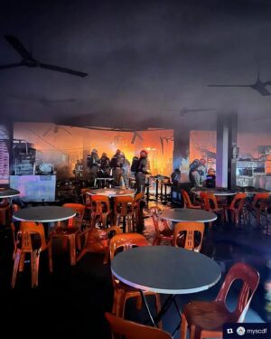 Lee Hsien Loong Instagram - A fire broke out at the coffeeshop at Block 407 Ang Mo Kio Avenue 10 at around 2:40am today. 

I visited the site this morning, and spoke to the owner, and some of the affected residents who lived above the coffeeshop. The coffeeshop was badly damaged, but thankfully no one was seriously injured. 

Luckily, the fire was put out quickly by the SCDF, and did not spread to the wet market and food centre next to it. 

Also luckily, the owner had fire insurance. This incident reminds us of the importance of having insurance too for our homes (even after the mandatory period), so that if we are caught in similar circumstances, we will still have some protection and help. And if you own a wet market or cooked food stall, please protect it, and yourself, with fire insurance too!

My thanks to @myscdf and @singaporepoliceforce for putting out the fire and evacuating our residents safely, as well as the grassroots leaders, @singaporehdb and @amktowncouncil who are looking after the affected residents and business owners. – LHL