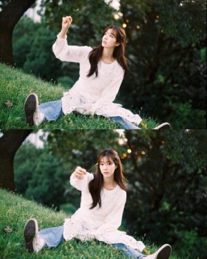Lee Ji-won Instagram - 기다리던 햇빛이 나와준 하루