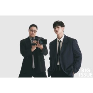 Lee Ju-seung Instagram - 배우 이주승과 배우 구성환의 화보 #빅이슈 #bigissue #화보 #다우렌의결혼 #영화는영화관에서봐야제맛 #예매고고씽!