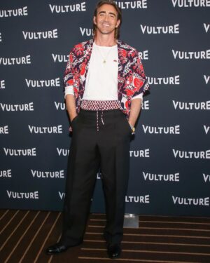 Lee Pace Instagram - THANK YOU. @vulture 👨‍🎓