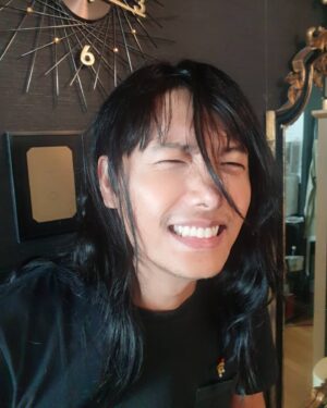 Lee Sang-woo Instagram - 소연이 가발을 써보았다🤣🤣🤣