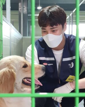 Lee Tae-hwan Instagram - 오늘도 이쁜 친구들과 함께🐕
#사지말고입양하세요 #블루엔젤봉사단
