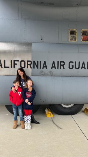 Leeann Tweeden Instagram - On Sunday, we welcomed our troops home from a 3-month deployment. It is never easy being away from your family and friends. Missing birthdays and anniversaries and school events. But they do it. 

I have waited for Chris to come home more times than I wish to recount over the past 19 years. It was easier before we had kids. Seeing the children there Sunday brings all of those emotions back. 

Thank you to our California Airmen and Women for their sacrifice. It does not go unnoticed. ♥️🇺🇸