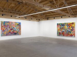 Leelee Sobieski Instagram - Show closing tomorrow… 
The Journal Gallery LA

@thejournalgallery : )

En Passant
78 x 120 inches
2020-2023
Acrylic and oil on canvas 

#enpassant  #thejournalgallery @michaelraynevin #leeleekimmel #thejournalgallerylosangeles #whirl #noahsarc #altar #buster #midnightsnack #troubadoradjacent @jdippy #♟️