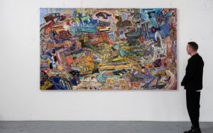 Leelee Sobieski Instagram - N. 8 
2018-2021

Donated this painting to benefit amfAR, 
Making AIDS history 

From The Studio Part 3
Curated by Michael Nevin

Post-War and Contemporary Art Day Sale 
13 May at Christie’s New York. 
Lot 401

>>Link in bio.

Oil, acrylic and oilstick on canvas
72 x 120 in. (182.9 x 304.8 cm.)

Thank you @michaelraynevin 

@thejournalinc #amfar #christies #thejournalgallery @alminerech #alminerech @marshallart #leeleekimmel #n8 #fromthestudio #michaelnevin
@amfar @christiesinc

📷 @charlesroussel