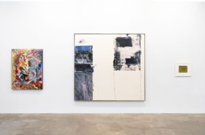 Leelee Sobieski Instagram - A Study In Form 

May 3 - June 3 
At James Fuentes 
Curated by Arden Wohl 
.
.
.
.
.
.
.
From right to left:
Brice Marden,
‘Untitled Green Blotter Drawing’ 
1989-1990

Robert Rauchenberg
‘N ( Apogamy Pods)’
1999

Leelee Kimmel 
‘Pull’
2020-2022

#jamesfuentesgallery #ardenwohl #bricemarden #robertrauchenberg #leeleekimmel @james_fuentes_llc @ardenwohl @planeimage @goldenrock @rauschenbergfoundation @alminerech #alminerechgallery