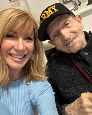Leeza Gibbons Instagram - I've always been a Daddy's girl. My Pops is an original...brilliant, funny and true blue.  He loves his family, his girl Donnis, his best friend Gene and a good joke. And we love him! Happy Father's Day Pops! #daddysgirl