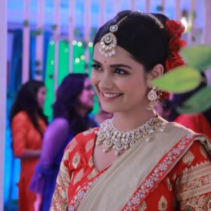 Lekha Chatterjee Instagram - ❤️❤️ Gorima ❤️❤️
.
Thank you @nischitasengupta for this beautiful look 😍
PC- @krishnenendu_adhikary5070 
#garima #gorima #starjalsha #lekhachatterjee #lekha  #love #fashion