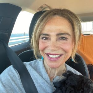 Lena Olin Instagram - On our way! To a very exciting celebration ! @olelynggaardcopenhagen Crossing the bridge! 💗🌟🔥