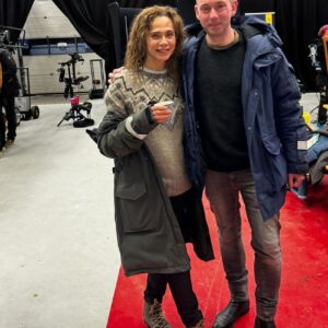 Lena Olin Instagram - A wrap! The heart and the soul and the joy  of this journey! Thank you to the brilliant @ragnarjo who gave me HULDA! To @lassehallstrom for creating life and @cbstvstudios , @truenorth_nordic for having us! To the whole cast and crew!
My heart is overflowing!