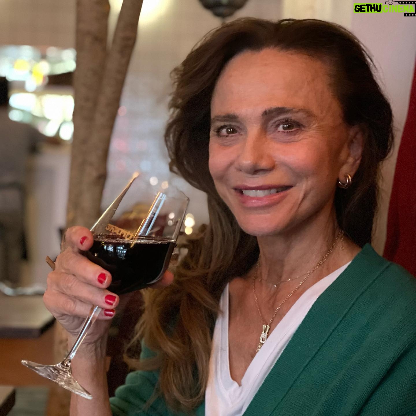 Lena Olin - 1.2K Likes - When the waiter tells you everything is gluten-free!!!😋💃🏻💓